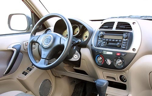 2001 Toyota RAV4 4WD Interior