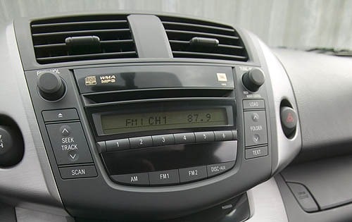 2006 Toyota RAV4 Sport Center Console