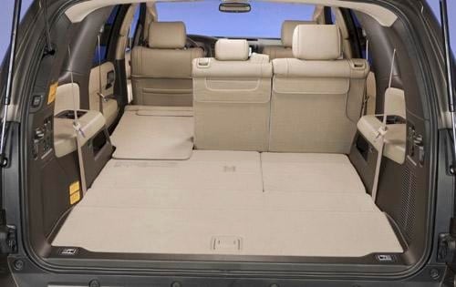 2012 Toyota Sequoia Limited Cargo Area