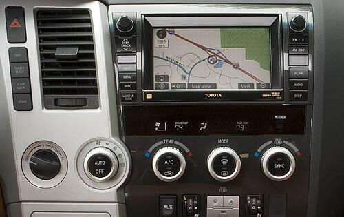 2012 Toyota Sequoia Platinum Center Console