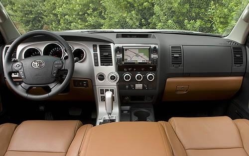 2012 Toyota Sequoia Platinum Dashboard