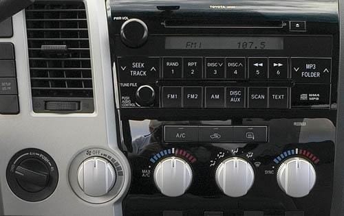 2012 Toyota Sequoia SR5 Center Console
