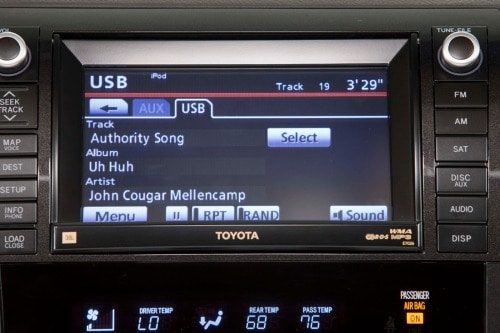 Toyota Sequoia Limited 4dr SUV Center Console