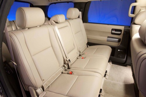 Toyota Sequoia Limited 4dr SUV Rear Interior
