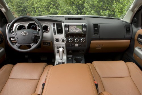 Toyota Sequoia Platinum 4dr SUV Dashboard