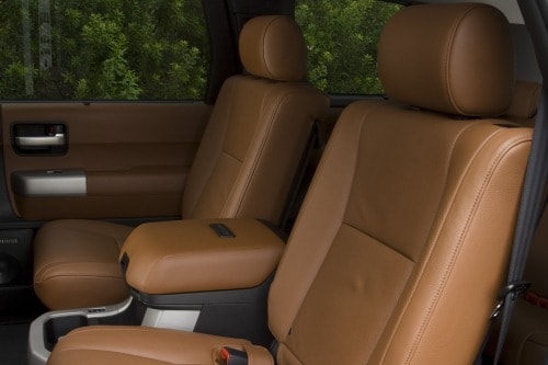 Toyota Sequoia Platinum 4dr SUV Rear Interior