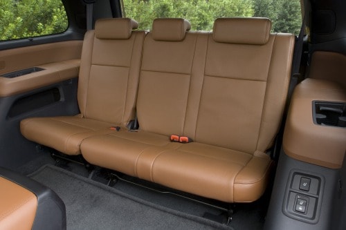 Toyota Sequoia Platinum 4dr SUV Rear Interior