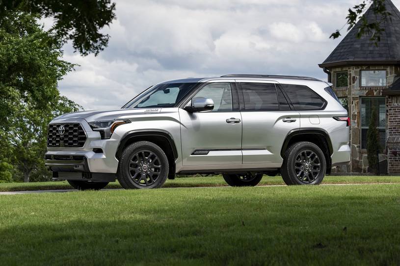 2024 Toyota Sequoia White With Black Rims Binni Cherlyn