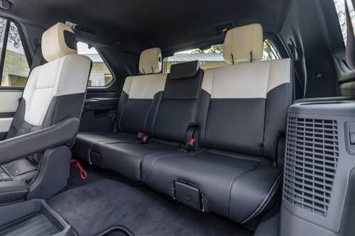 2025 Toyota Sequoia Capstone 4dr SUV Rear Interior