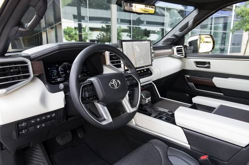 2025 Toyota Sequoia Capstone 4dr SUV Steering Wheel Detail