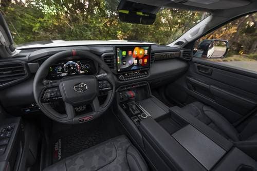 2025 Toyota Sequoia TRD PRO 4dr SUV Steering Wheel Detail