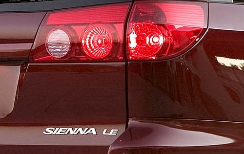 2006 Toyota Sienna LE Badging