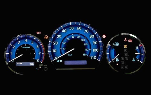 2006 Toyota Sienna XLE Limited Gauge Cluster