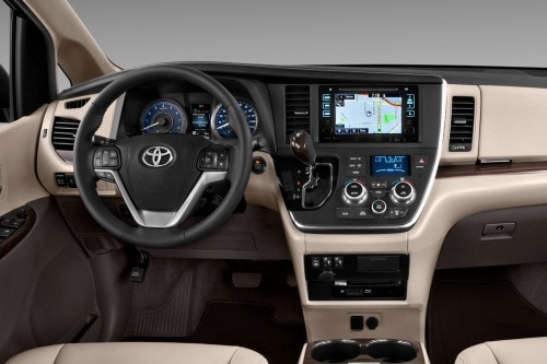 2016 Toyota Sienna XLE Premium 7-Passenger Minivan Interior