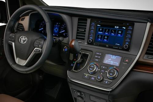 2019 Toyota Sienna Limited Premium 7-Passenger Passenger Minivan Dashboard