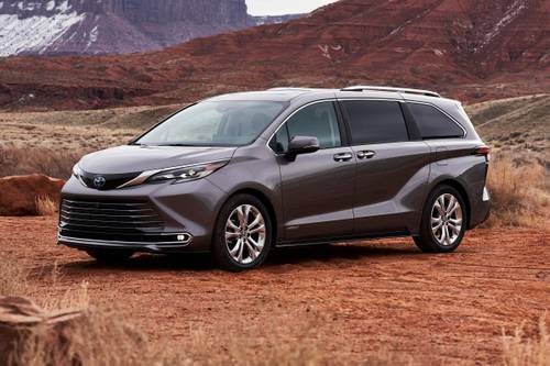 2021 Toyota Sienna Platinum 7-Passenger Passenger Minivan Exterior