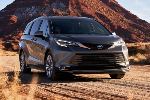 2021 Toyota Sienna Platinum 7-Passenger Passenger Minivan Exterior