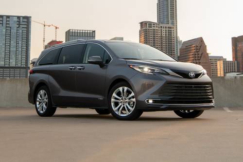 2021 Toyota Sienna Platinum 7-Passenger Passenger Minivan Exterior