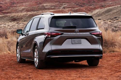 2021 Toyota Sienna Platinum 7-Passenger Passenger Minivan Exterior
