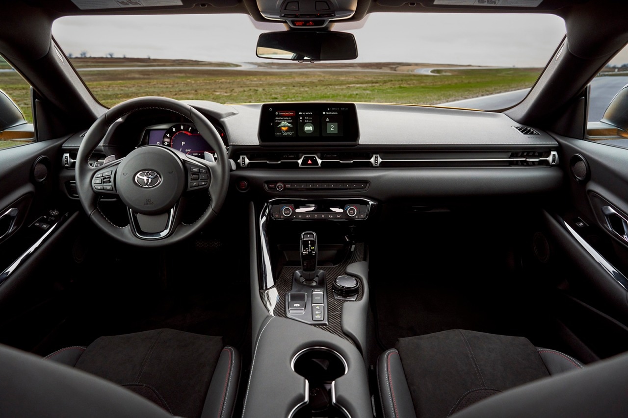 2021 Toyota GR Supra - Front Interior 2021 Toyota GR Supra - Front Interior