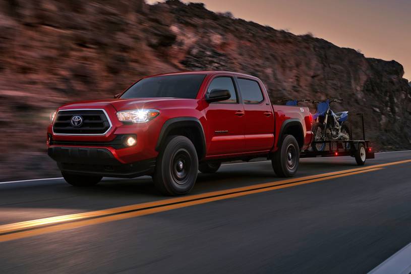 2023 Toyota Tacoma SR5 Crew Cab Pickup Exterior. SX Package Shown.