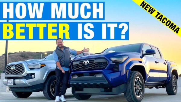 All-New 2024 Toyota Tacoma vs. 2023 Tacoma | That Much Better? | Interior, Powertrain & More