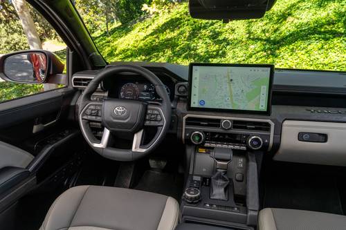 2025 Toyota Tacoma Limited Crew Cab Pickup Steering Wheel Detail