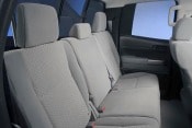 2012 Toyota Tundra Tundra Grade Double Cab Rear Interior