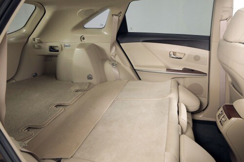 2012 Toyota Venza Limited Rear Seats Down