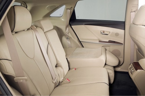 2012 Toyota Venza Limited Rear Seat Folded
