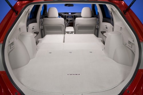 2012 Toyota Venza Wagon Cargo Area