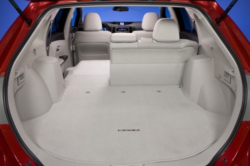 2012 Toyota Venza Wagon Cargo Area