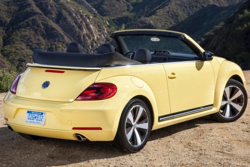 2013 Volkswagen Beetle Convertible 2.5L PZEV Convertible Exterior
