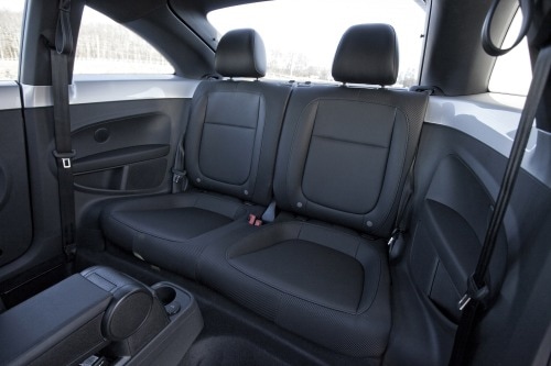 2016 Volkswagen Beetle 1.8T SEL 2dr Hatchback Rear Interior Shown