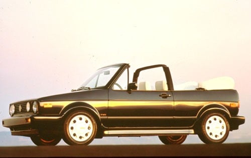 1991 Volkswagen Cabriolet Convertible