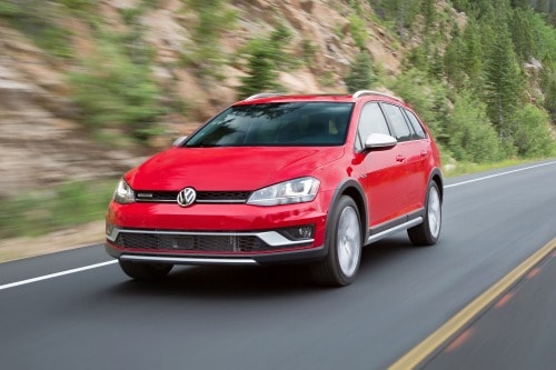 2017 Volkswagen Golf Alltrack TSI SEL Wagon Exterior Shown
