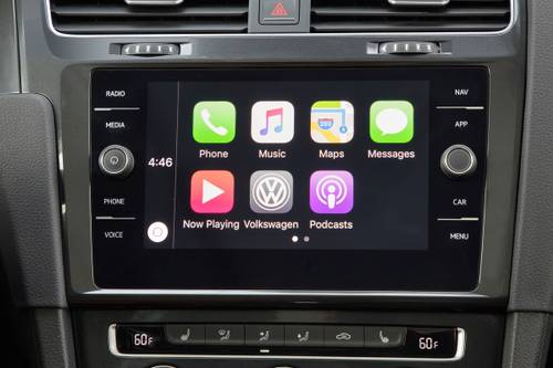 Volkswagen Golf Alltrack TSI SEL Wagon Center Console