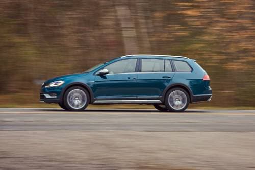 Volkswagen Golf Alltrack TSI SEL Wagon Profile Shown