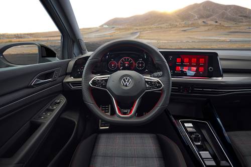 2023 Volkswagen Golf GTI 40th Anniversary Edition 4dr Hatchback Steering Wheel Detail