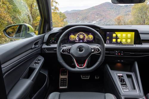 2023 Volkswagen Golf GTI Autobahn 4dr Hatchback Steering Wheel Detail