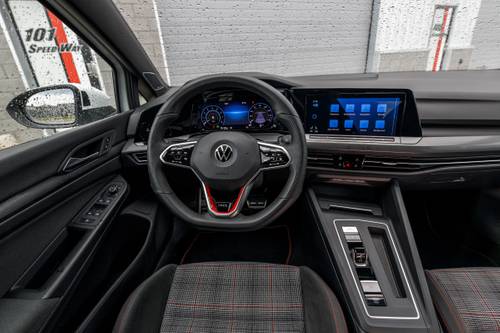 2023 Volkswagen Golf GTI SE 4dr Hatchback Steering Wheel Detail