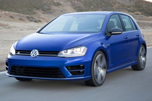 2016 Volkswagen Golf R w/Dynamic Chassis Control and Navigation 4dr Hatchback Exterior Shown