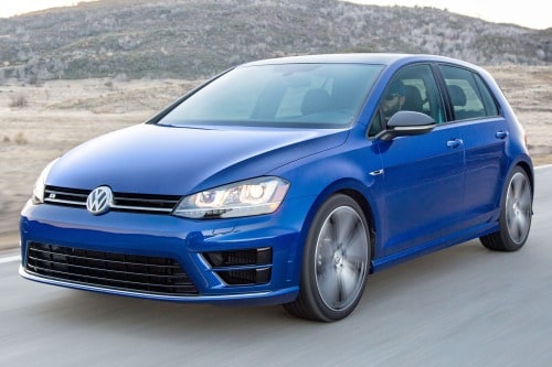 2016 Volkswagen Golf R w/Dynamic Chassis Control and Navigation 4dr Hatchback Exterior Shown