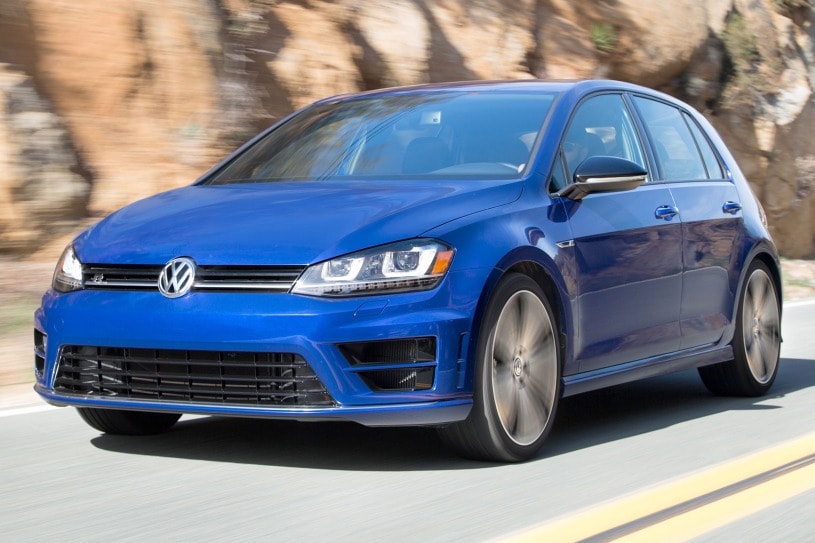 2016 Volkswagen Golf R w/Dynamic Chassis Control and Navigation 4dr Hatchback Exterior Shown