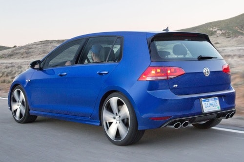 2016 Volkswagen Golf R w/Dynamic Chassis Control and Navigation 4dr Hatchback Exterior Shown