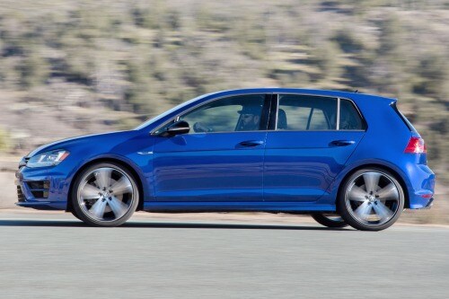 2016 Volkswagen Golf R w/Dynamic Chassis Control and Navigation 4dr Hatchback Exterior Shown
