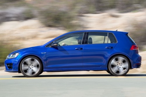 2016 Volkswagen Golf R w/Dynamic Chassis Control and Navigation 4dr Hatchback Exterior Shown