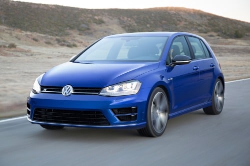 2017 Volkswagen Golf R w/Dynamic Chassis Control and Navigation 4dr Hatchback Exterior Shown