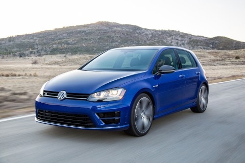 2017 Volkswagen Golf R w/Dynamic Chassis Control and Navigation 4dr Hatchback Exterior Shown