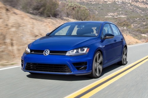 2017 Volkswagen Golf R w/Dynamic Chassis Control and Navigation 4dr Hatchback Exterior Shown